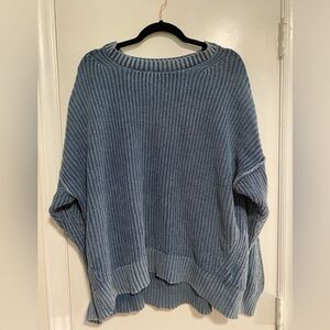 american eagle navy blue sweater
